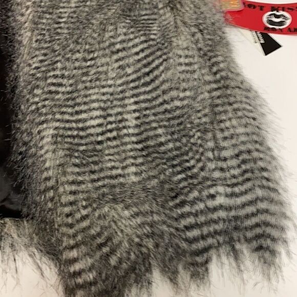 Hot Kiss Faux Fur Reversible Teddy Vest Size Large - Picture 6 of 12